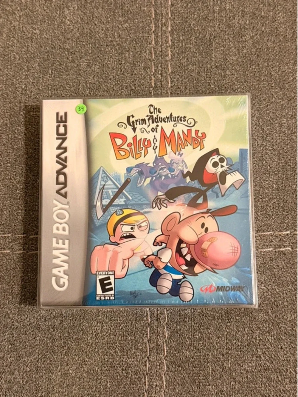 Grim Adventures of Billy & Mandy for Nintendo Gameboy Advance